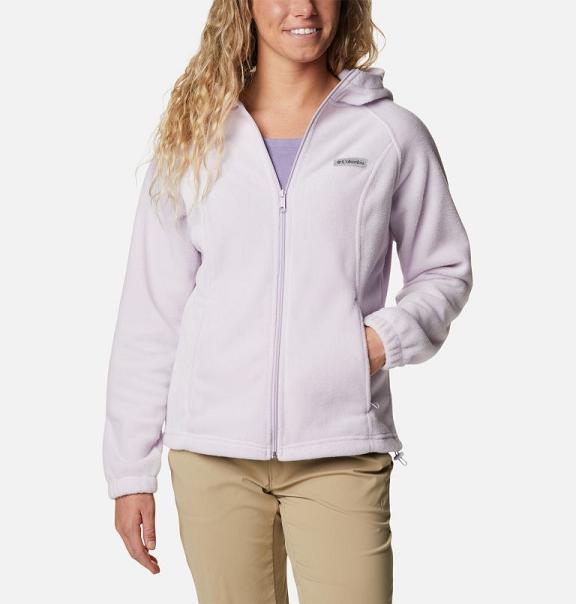 Columbia Benton Springs Fleece Jacket Pink For Women's NZ96318 New Zealand